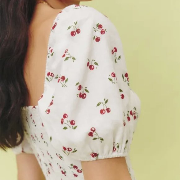 Reformation Rory Linen Top - Picture 2 of 3